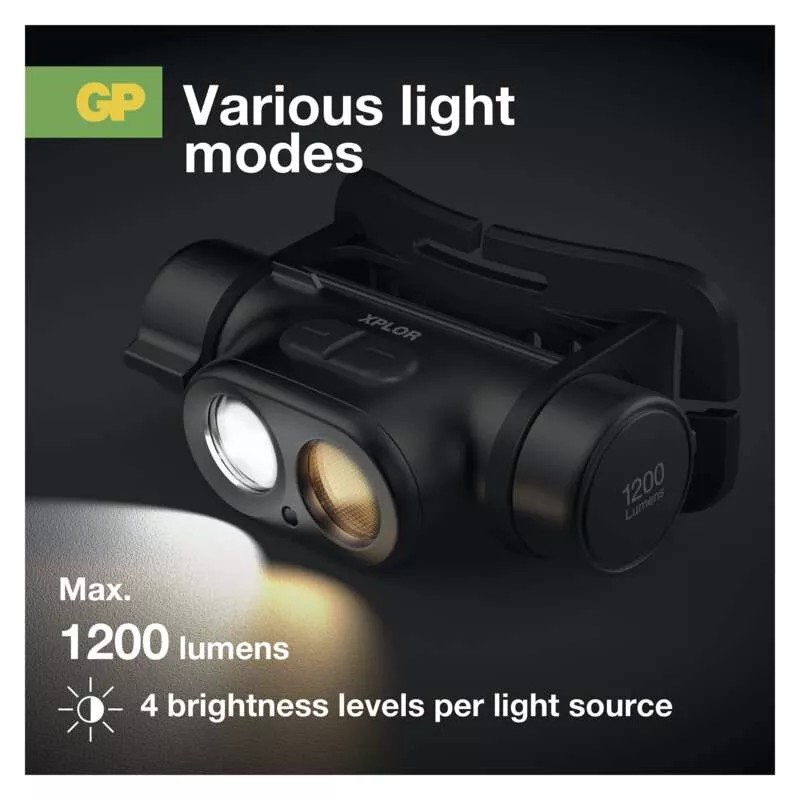 GP UJRATOLTHETO LED FEJLAMPA XPLOR PHR19, 1200 LM https://www.andreashop.sk/files/kat_img/13.jpg_OID_THNQI00101.jpg