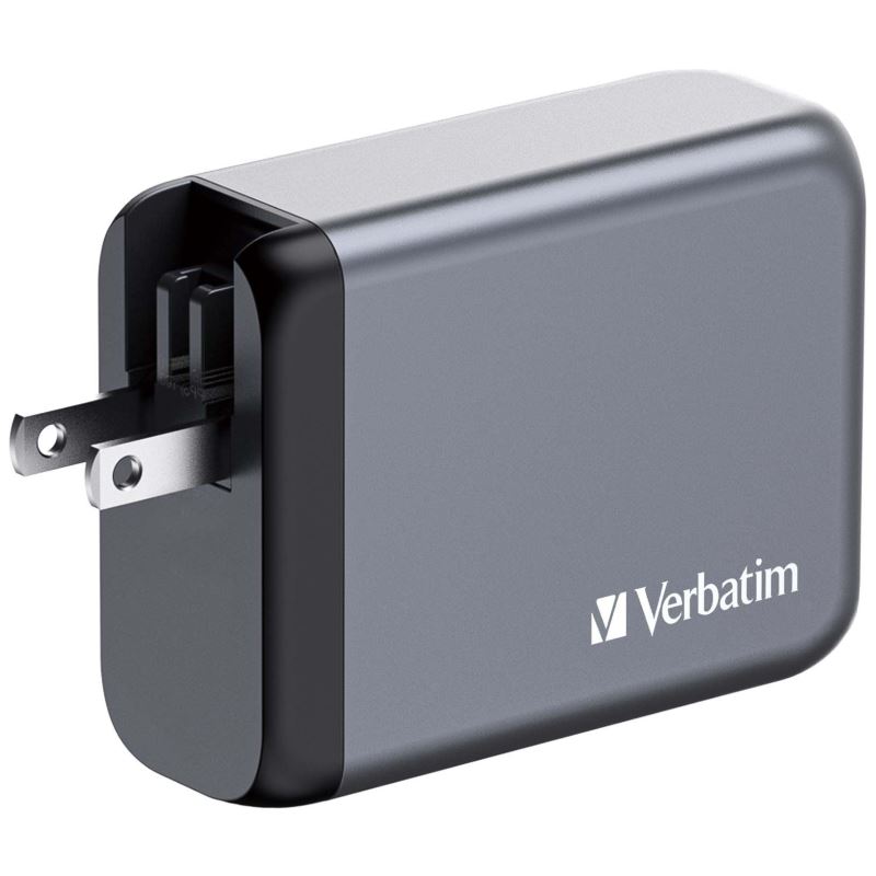 VERBATIM UTAZOADAPTER GNC-100, GAN, 2XUSB-C PD 100W, 1XUSB-C PD 65W, 1XUSB-A QC 3.0 https://www.andreashop.sk/files/kat_img/3.jpg_OID_N7QF000901.jpg