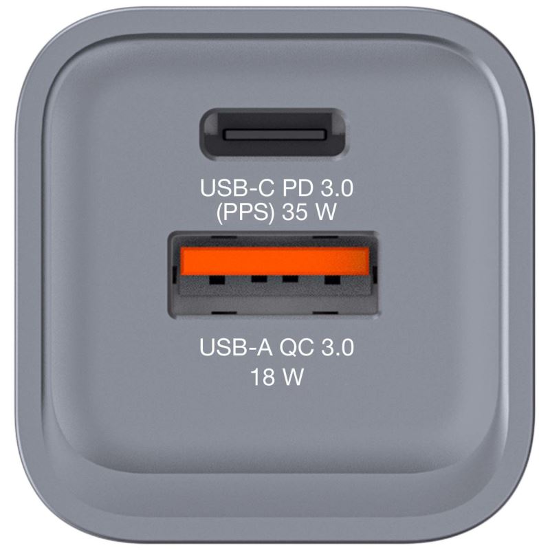 VERBATIM UTAZOADAPTER GNC-35, GAN, 1XUSB-C PD 35W, 1XUSB-A QC 3.0 https://www.andreashop.sk/files/kat_img/5.jpg_OID_86QF000901.jpg