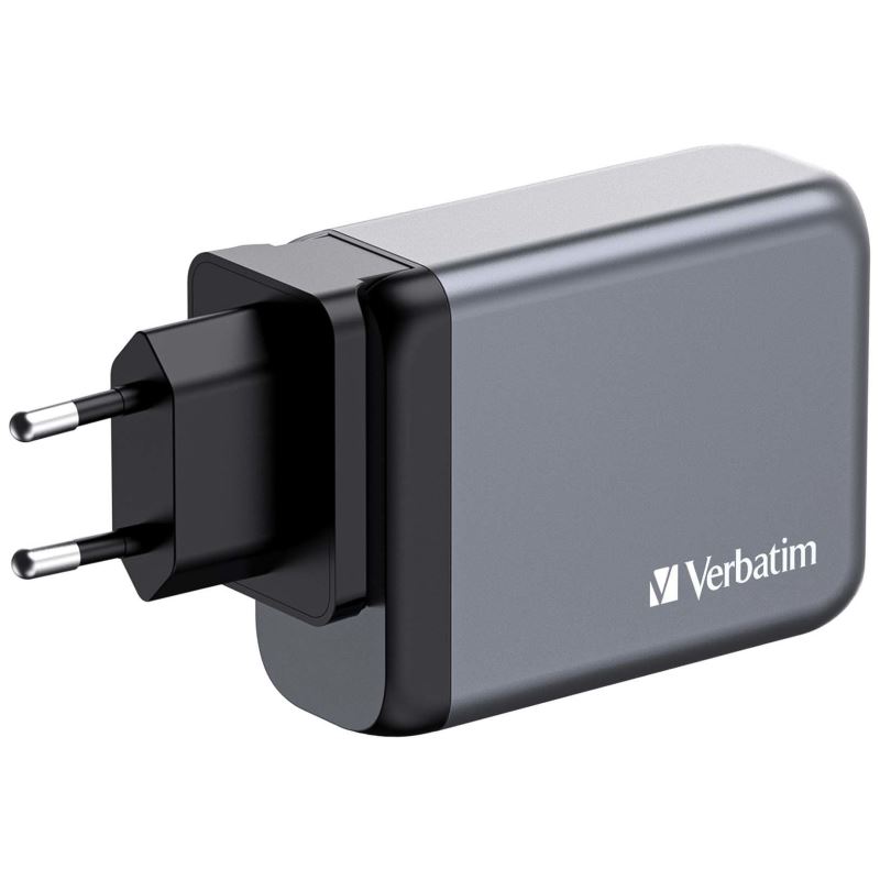 VERBATIM UTAZOADAPTER GNC-100, GAN, 2XUSB-C PD 100W, 1XUSB-C PD 65W, 1XUSB-A QC 3.0 https://www.andreashop.sk/files/kat_img/5.jpg_OID_P7QF000901.jpg