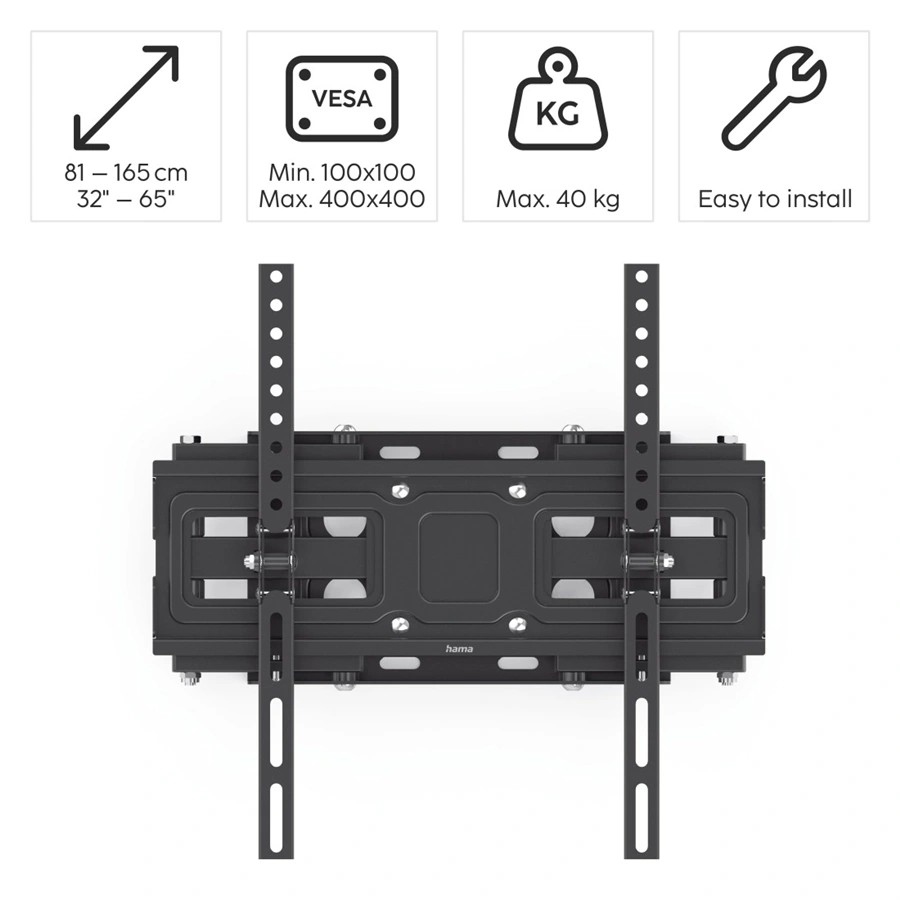 HAMA 220830 FALI TV TARTO, MOZGATHATO (DUPLAKAROS), 400X400 https://www.andreashop.sk/files/kat_img/7.jpg_OID_DADJ000901.jpg