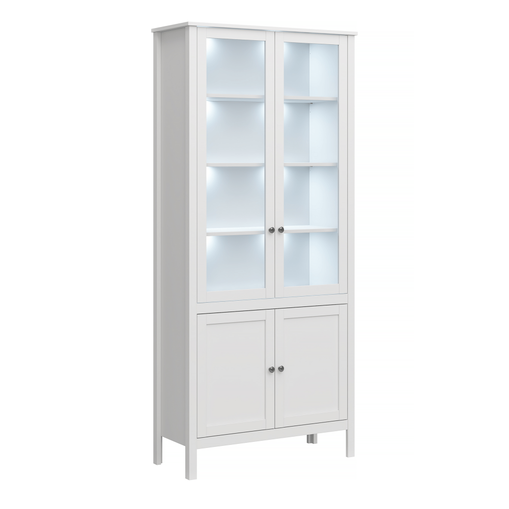 KONDELA Vitrin 2D2W, fehér, OLJE https://obrazky.kondela.sk/Files/1098635000/1098635456/olje-vitrina-2d2w-min.png