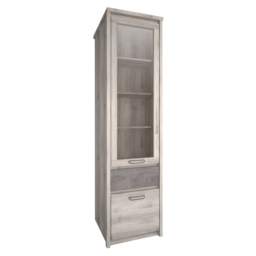 KONDELA Vitrin 1D1W1S, nairobi gesztenye/onix, JESI https://obrazky.kondela.sk/Files/1252064000/1252064825/jesi-1d1w1s-vitrina.png